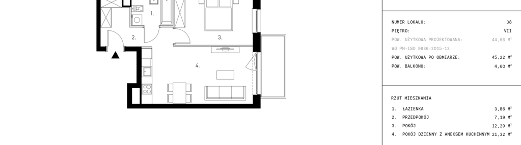 Mieszkanie w inwestycji: Staszica 3