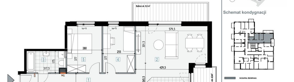 Mieszkanie w inwestycji: Apartamenty Kopernika