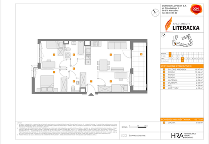 Mieszkanie w inwestycji: Apartamenty Literacka etap 2.3