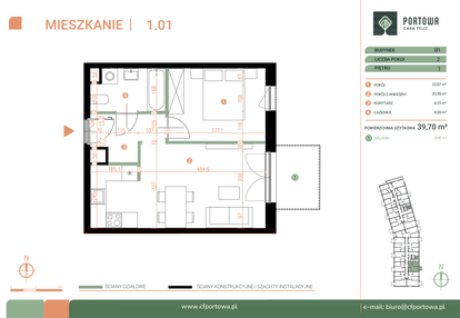 Mieszkanie w inwestycji: Casa Feliz Portowa II