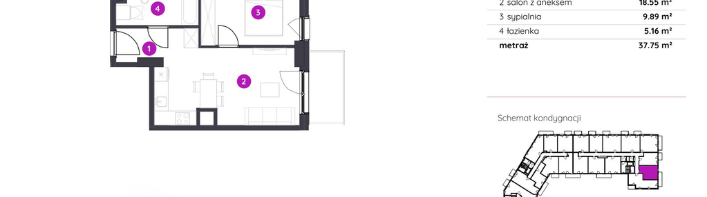 Mieszkanie w inwestycji: Murapol Osiedle Filo etap II