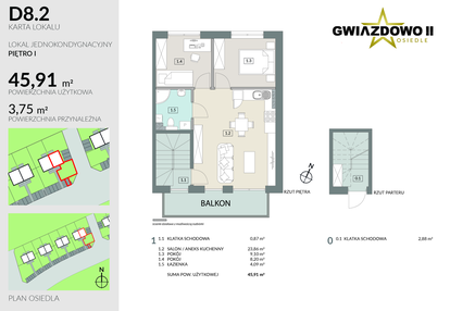 Mieszkanie w inwestycji: Gwiazdowo II