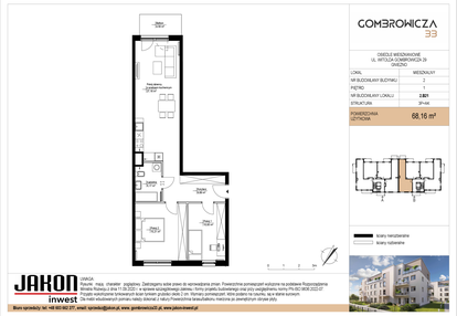 Mieszkanie w inwestycji: Gombrowicza 33 - etap II