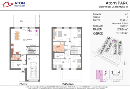 Dom w inwestycji: ATOM Park
