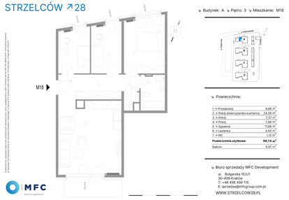 Mieszkanie w inwestycji: Strzelców 28