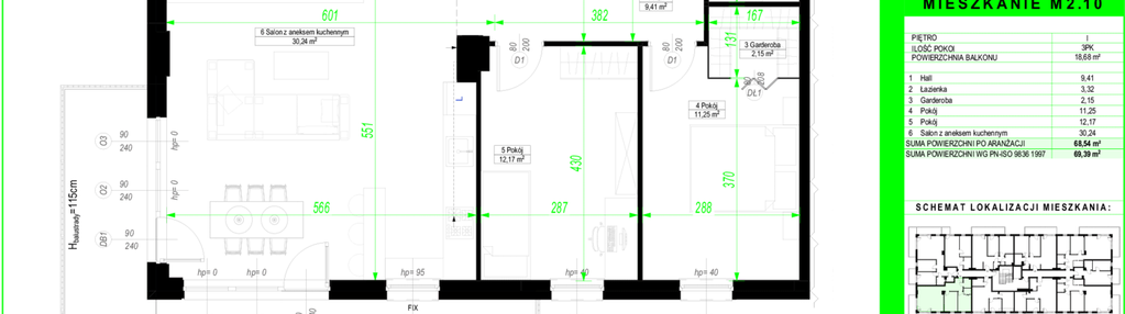 Mieszkanie w inwestycji: City Park Apartments