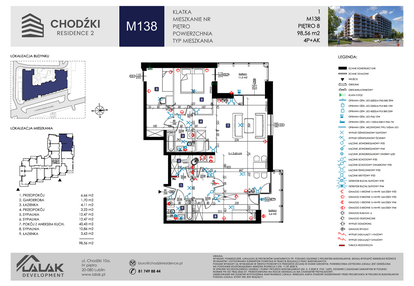 Mieszkanie w inwestycji: Chodźki Residence 2