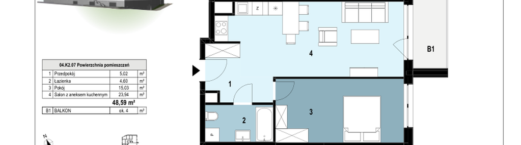 Mieszkanie w inwestycji: Langiewicza 37