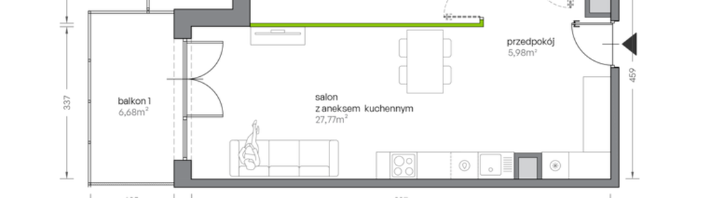 Mieszkanie w inwestycji: Żabiniec Vita