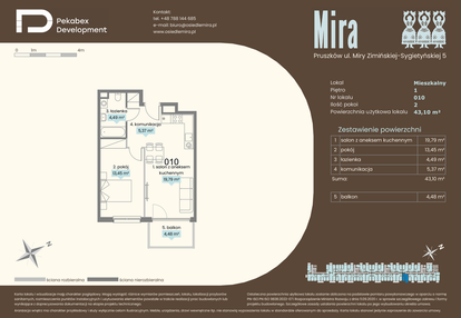 Mieszkanie w inwestycji: Mira