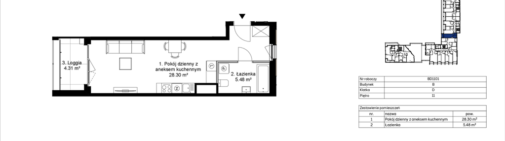 Mieszkanie w inwestycji: Awangarda Mogilska