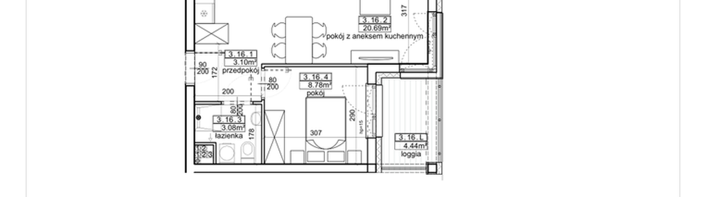 Mieszkanie w inwestycji: Wave etap II