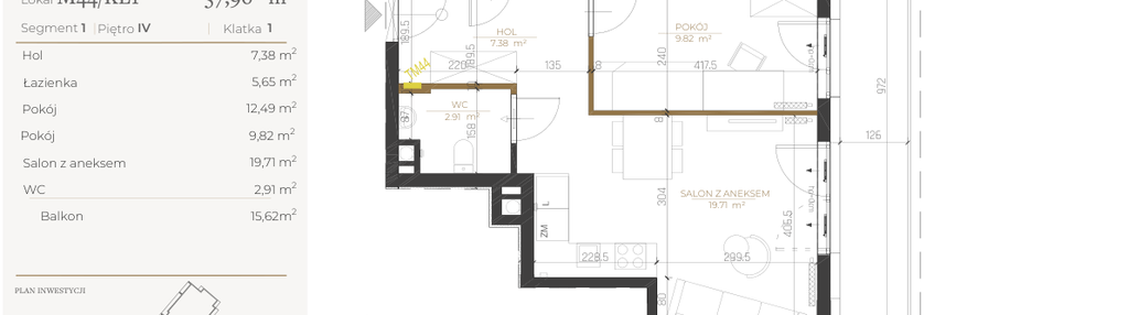 Mieszkanie w inwestycji: LUXURY POINT