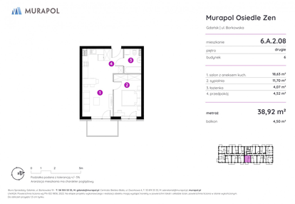 Mieszkanie w inwestycji: Murapol Osiedle Zen