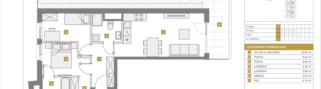 Mieszkanie w inwestycji: Apartamenty Beethovena