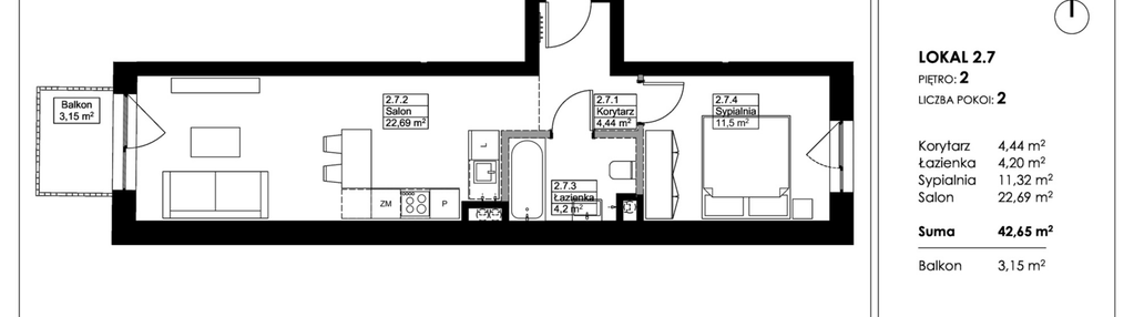 Mieszkanie w inwestycji: Nowa Strycharska | STR 6