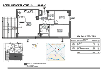 Mieszkanie w inwestycji: Jeziorna 1