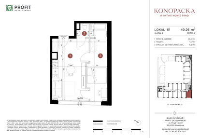 Mieszkanie w inwestycji: Konopacka