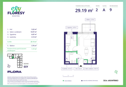 Mieszkanie w inwestycji: Esy Floresy