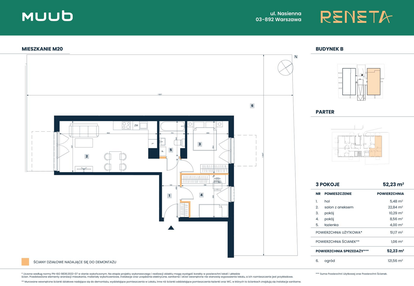 Mieszkanie w inwestycji: Reneta