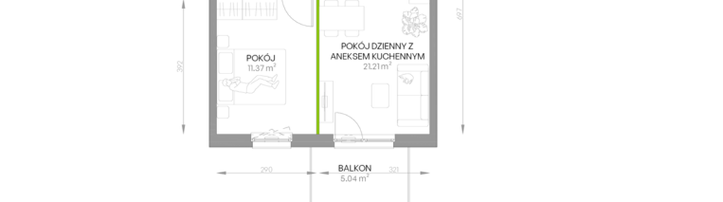 Mieszkanie w inwestycji: Południe Vita