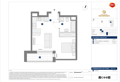 Mieszkanie w inwestycji: Apartamenty Park Matecznego Etap 1