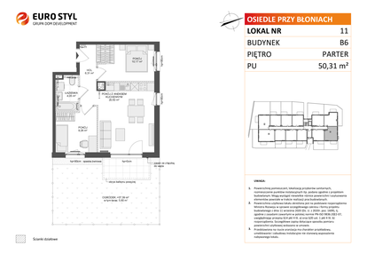 Mieszkanie w inwestycji: Osiedle Przy Błoniach 3 etap IV