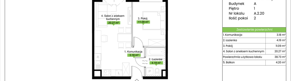 Mieszkanie w inwestycji: JA_SIELSKA V