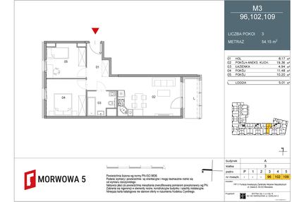 Mieszkanie w inwestycji: Morwowa 5
