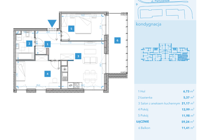 Mieszkanie w inwestycji: Apartamenty Macadamia