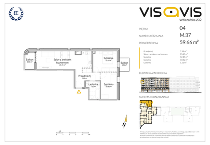 Mieszkanie w inwestycji: VISAVIS