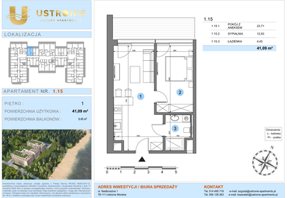 Mieszkanie w inwestycji: Ustronie Luxury Apartments