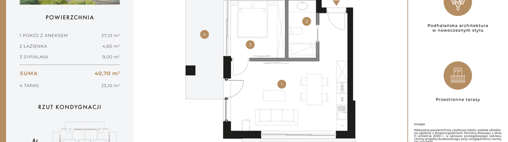 Mieszkanie w inwestycji: Tatrzański Resort