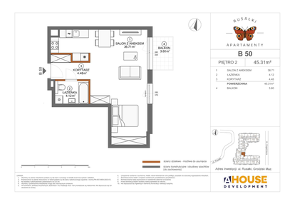 Mieszkanie w inwestycji: Apartamenty Rusałki