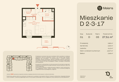 Mieszkanie w inwestycji: Osiedle Meiera