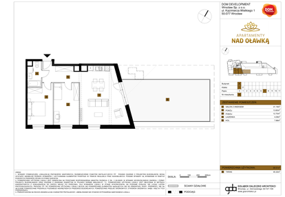 Mieszkanie w inwestycji: Apartamenty nad Oławką