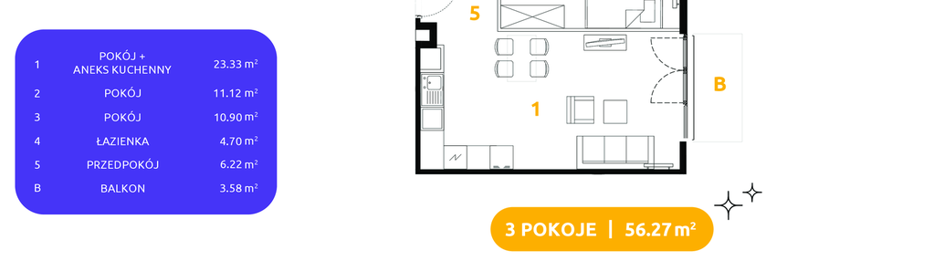 Mieszkanie w inwestycji: Osiedle Ozon etap VIII