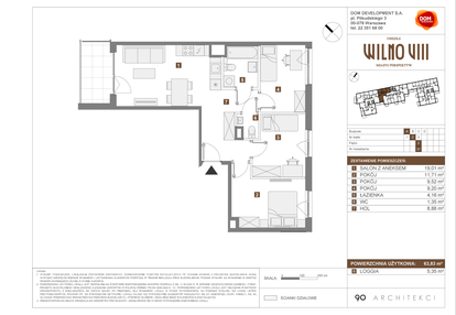 Mieszkanie w inwestycji: Osiedle Wilno VIII