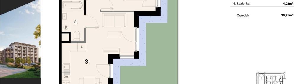 Mieszkanie w inwestycji: Dzielnica Trust