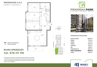 Mieszkanie w inwestycji: Piekarska Park