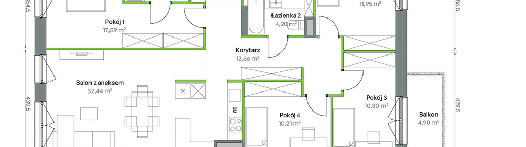 Mieszkanie w inwestycji: Oliwska Vita
