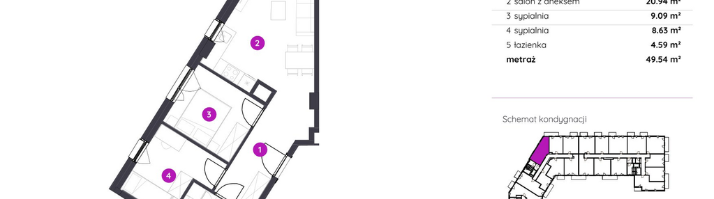 Mieszkanie w inwestycji: Murapol Osiedle Filo etap II