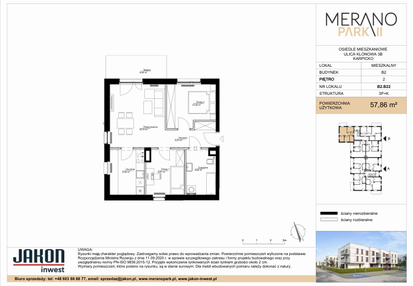 Mieszkanie w inwestycji: Merano Park II