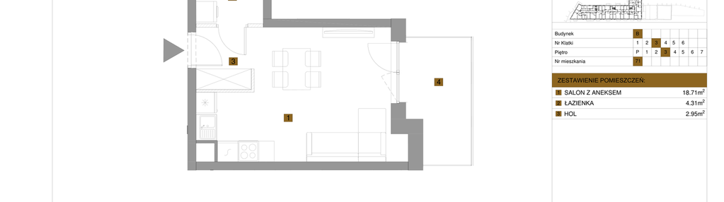 Mieszkanie w inwestycji: Apartamenty nad Oławką etap II