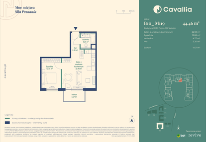 Mieszkanie w inwestycji: Cavallia