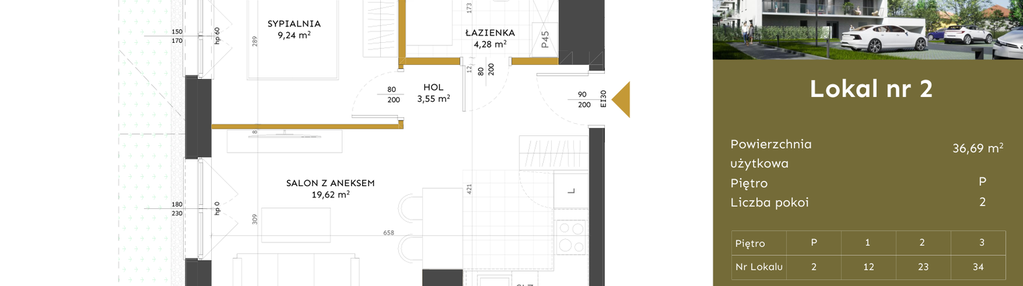 Mieszkanie w inwestycji: Apartamenty 3 Maja