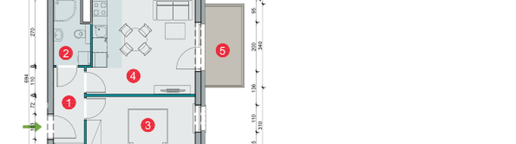 Mieszkanie w inwestycji: Osiedle Uniwersyteckie etap III