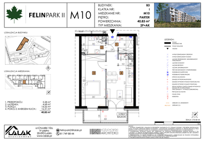 Mieszkanie w inwestycji: Felin Park II etap 2