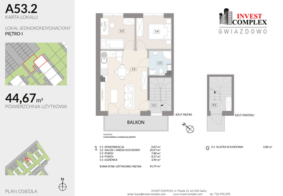 Mieszkanie w inwestycji: Osiedle Gwiazdowo etap 6B