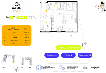 Mieszkanie w inwestycji: Osiedle Ozon etap VII
